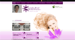 Desktop Screenshot of langleyroaddental.co.uk